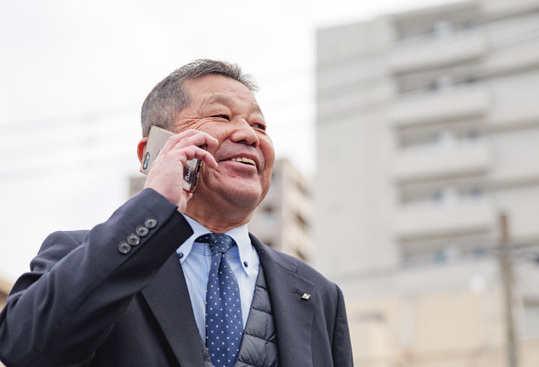 建物を想い、未来を見据える一貫体制